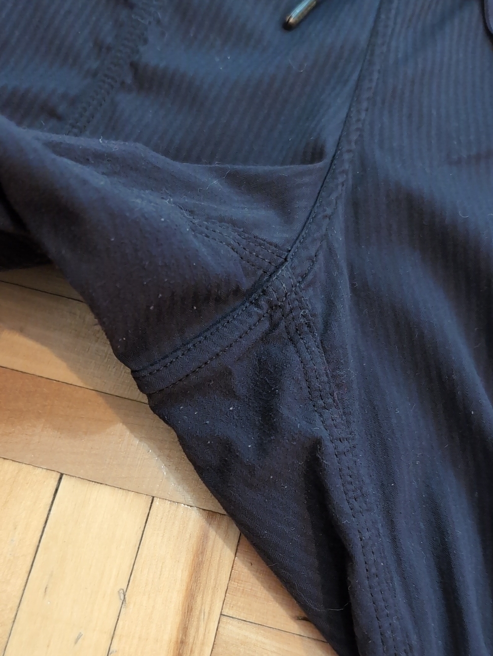 Lululemon Dance Studio Black Drawstring Jogger Pants Size 12 - Picture 5 of 8